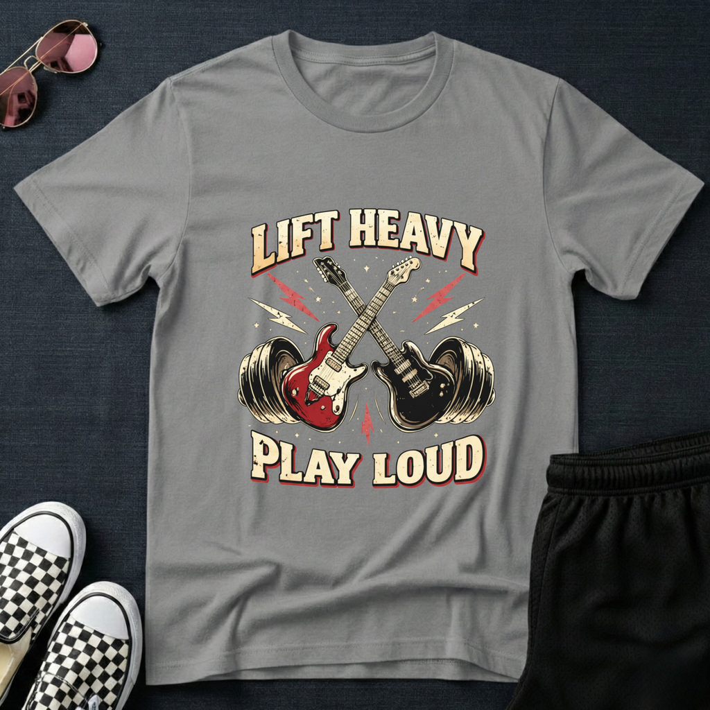 Lift heavy play loud T-Shirt
