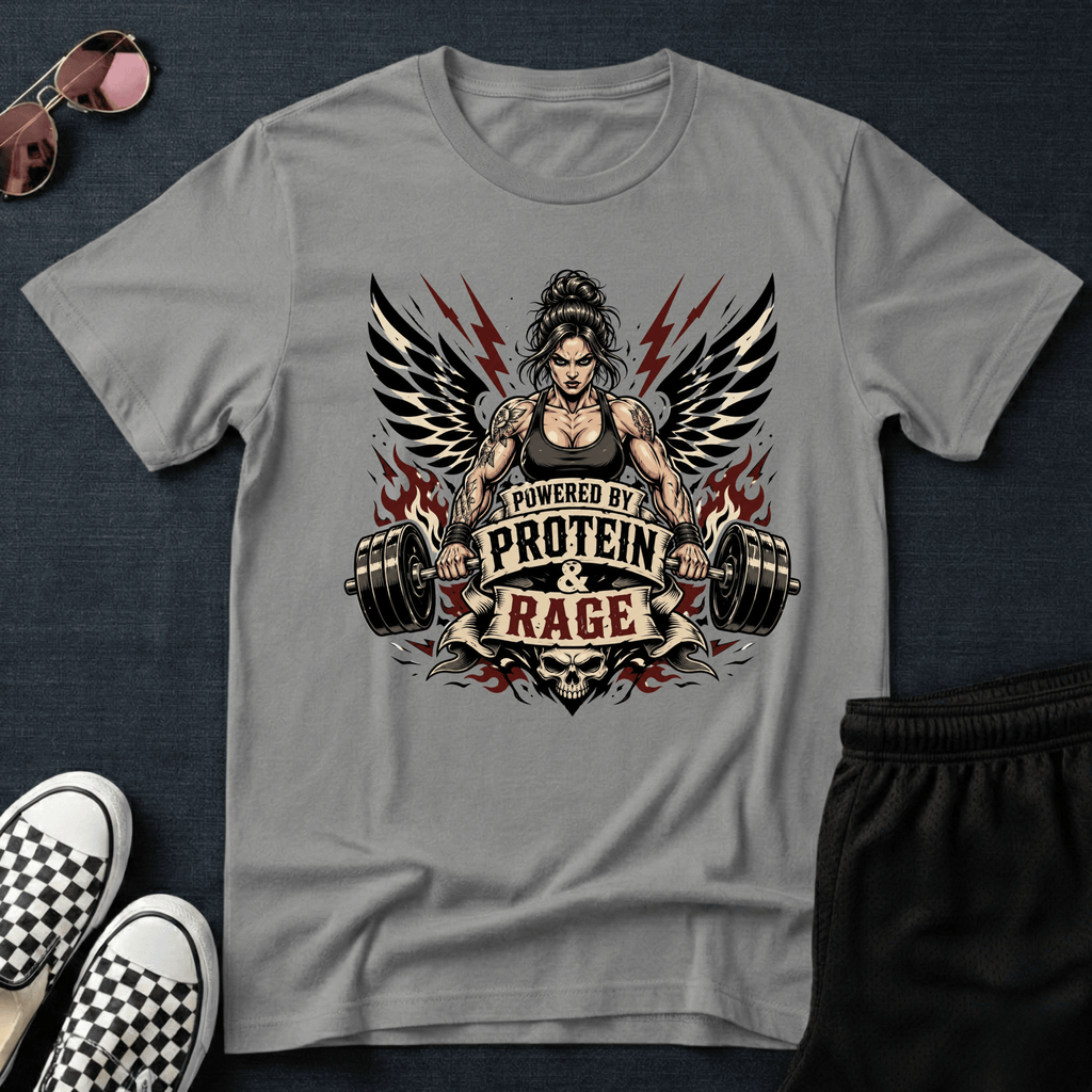 Protein and rage T-shirt