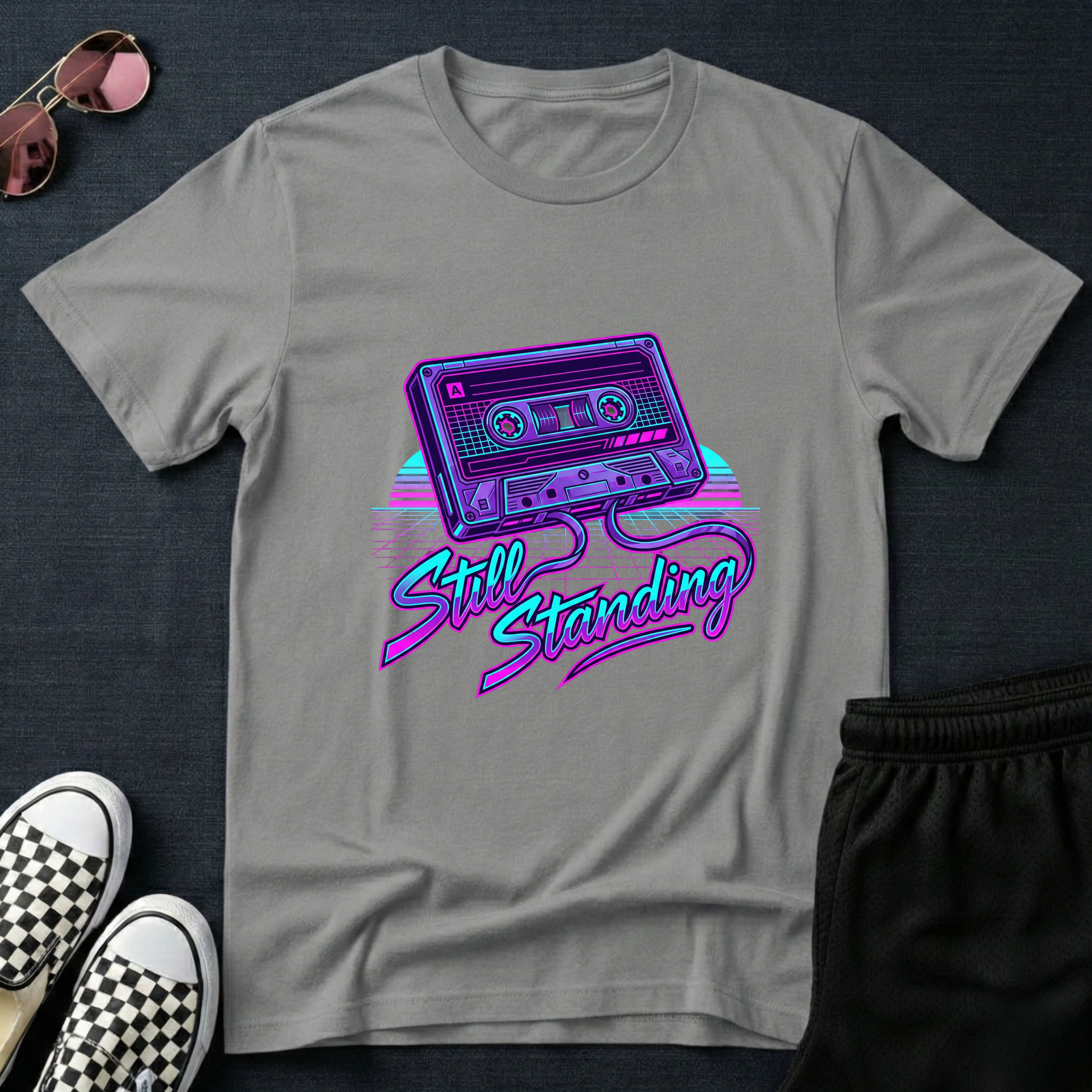 Still standing: tape T-Shirt