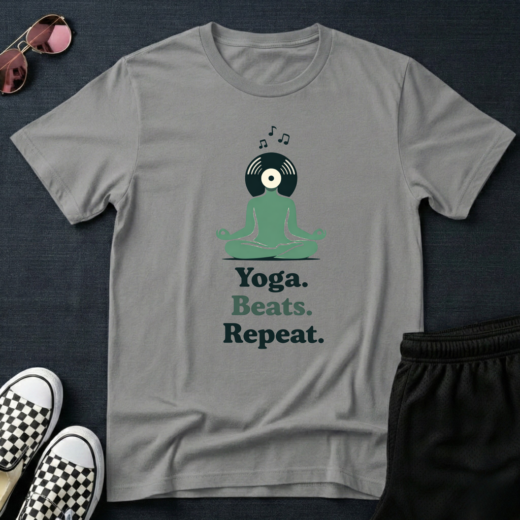 Yoga. Beats. Repeat T-Shirt