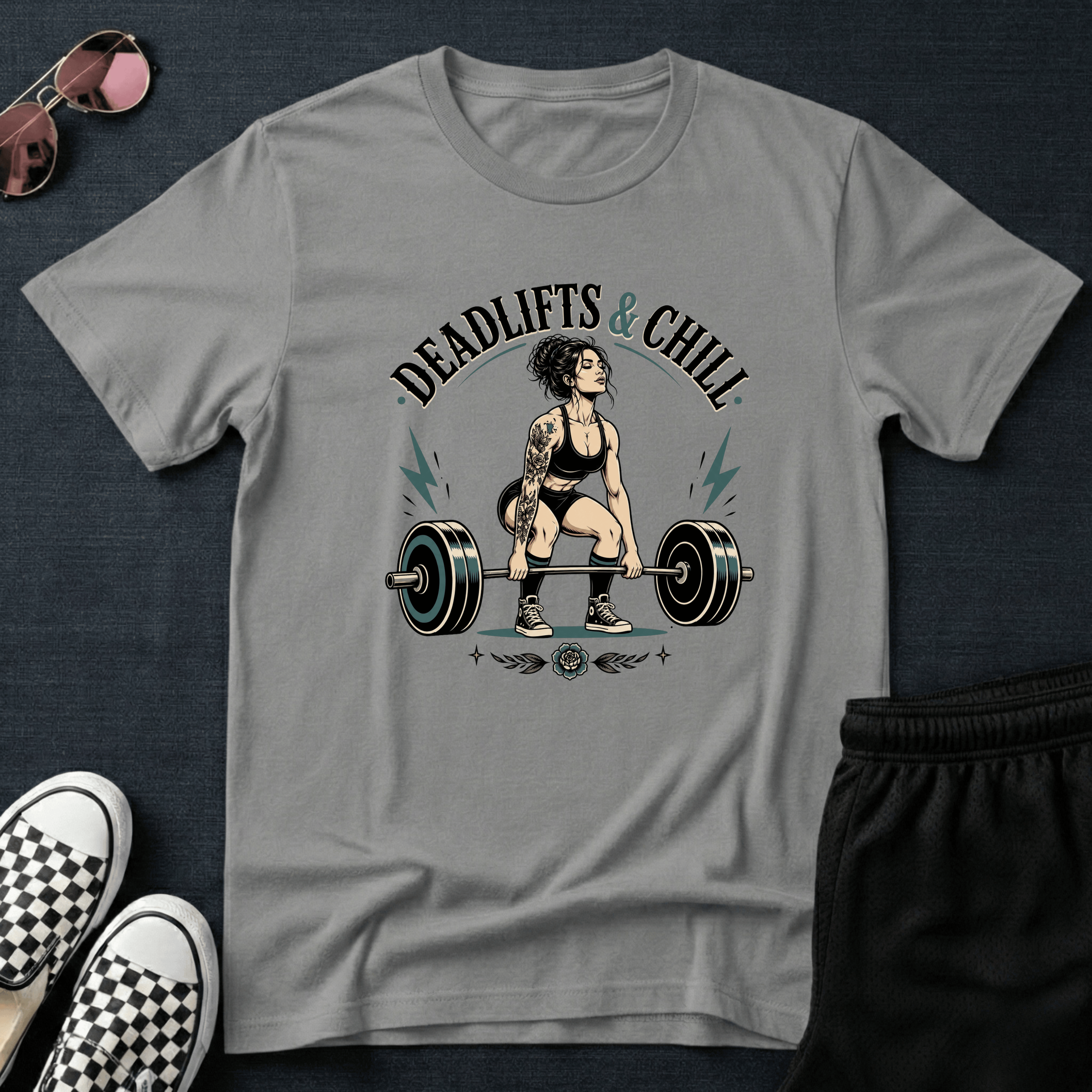 Deadlift and chill T-shirt