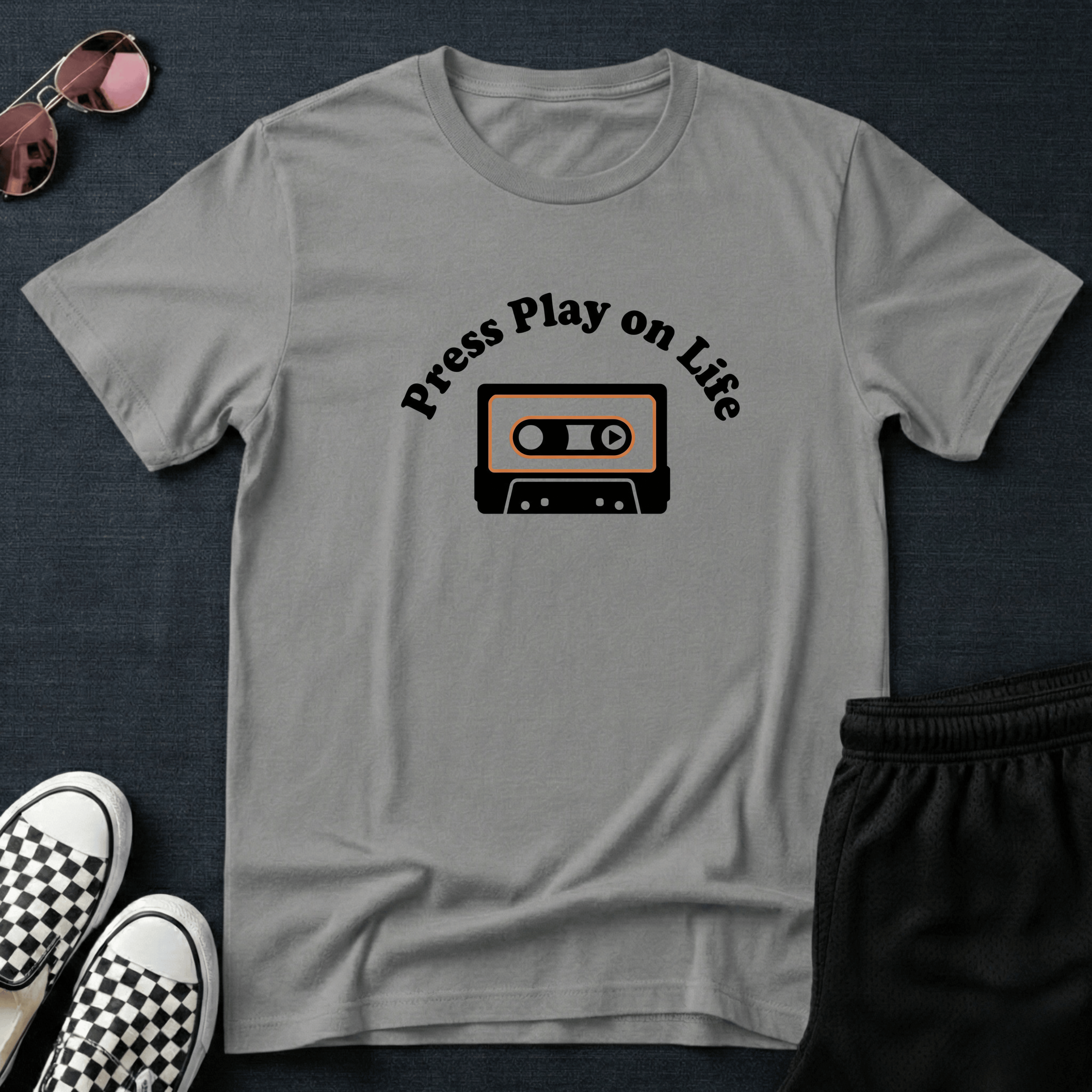 Press play on life T-shirt
