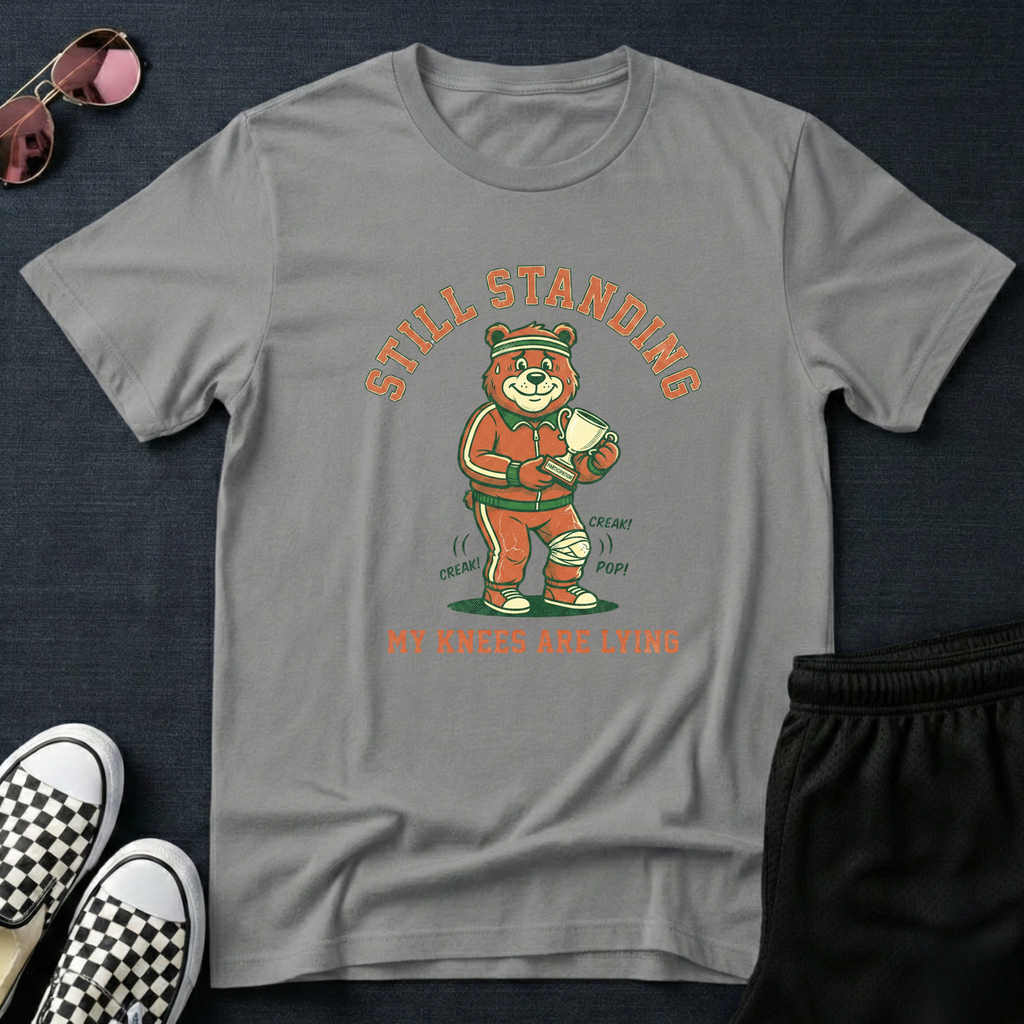 Still standing: My knees are lying T-Shirt