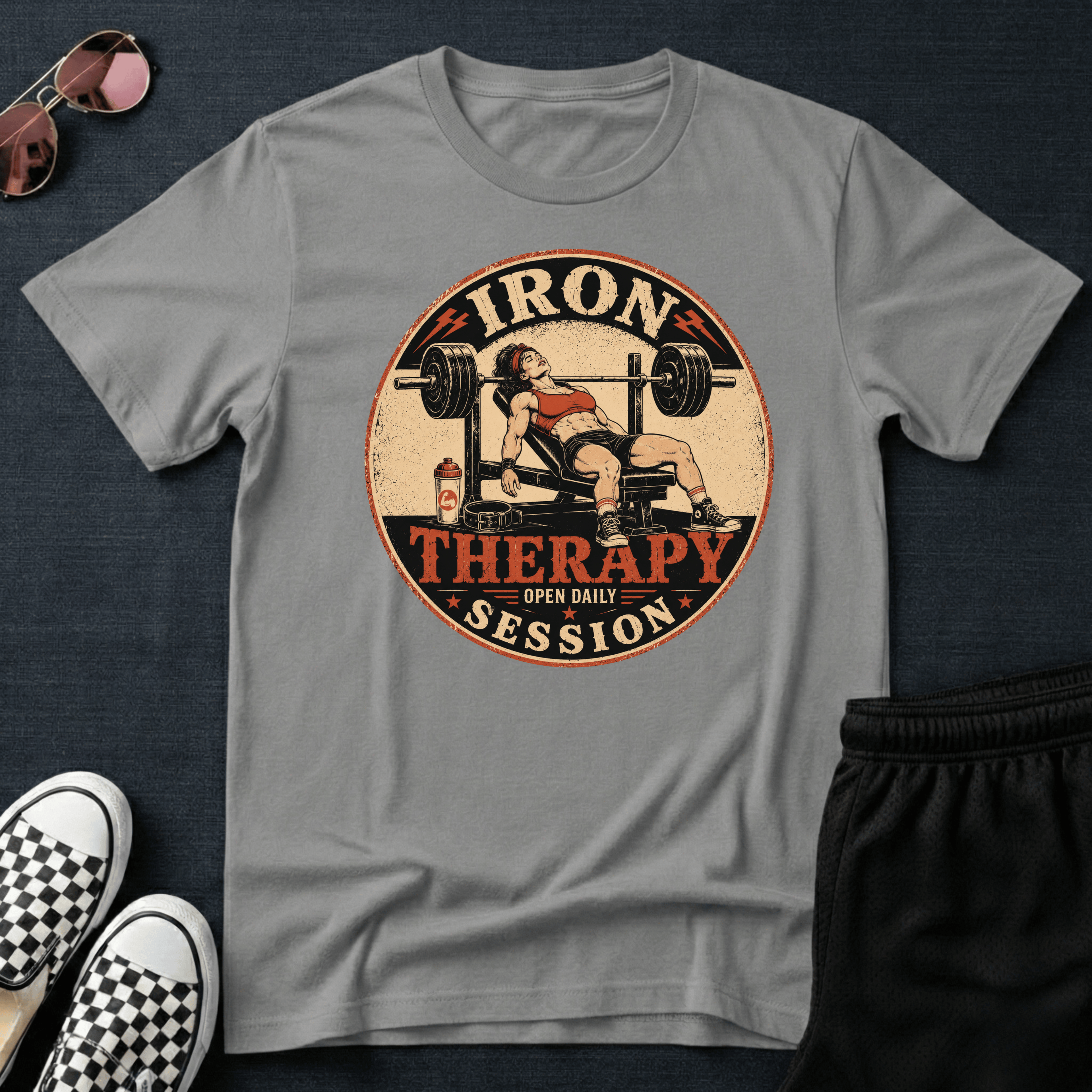 Iron therapy session T-shirt