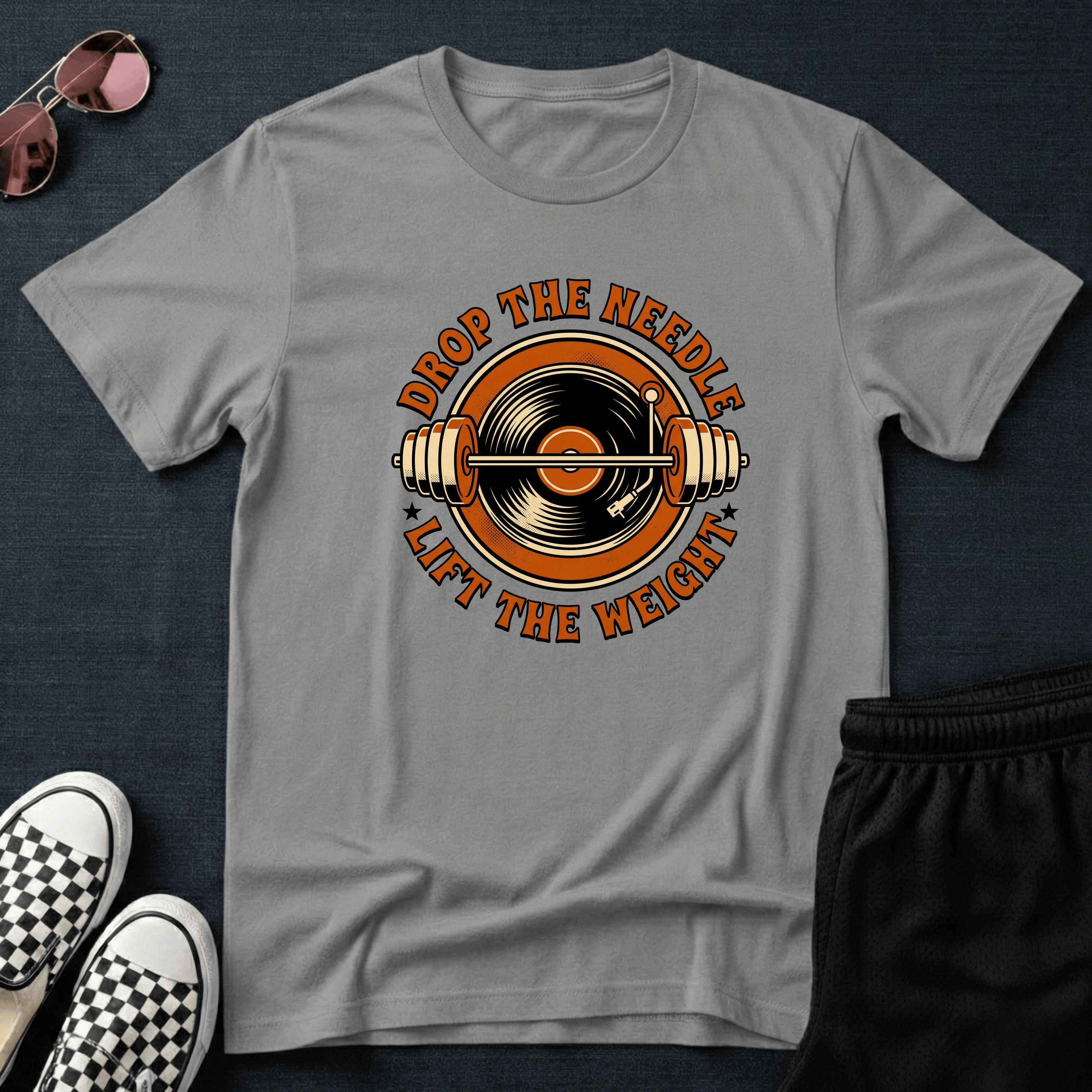 Drop the needle T-shirt