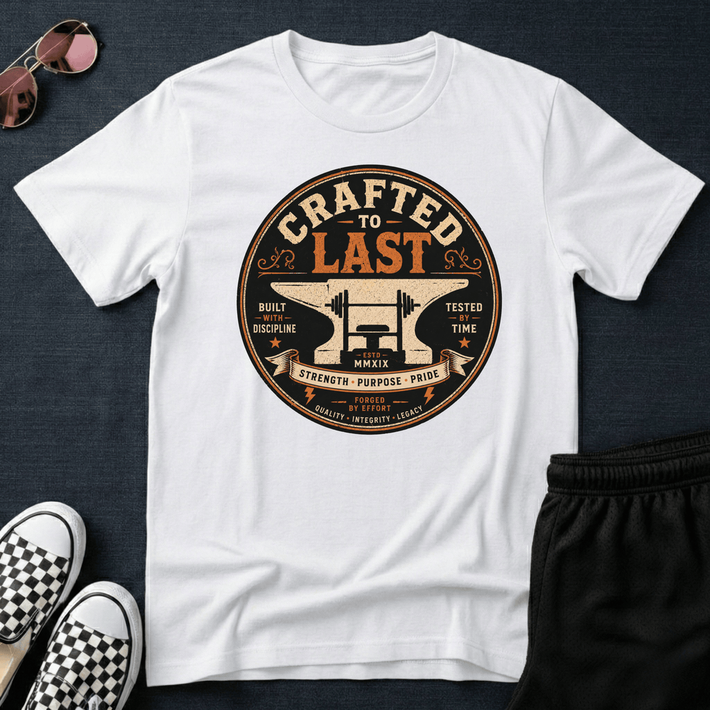 Crafted to last T-shirt