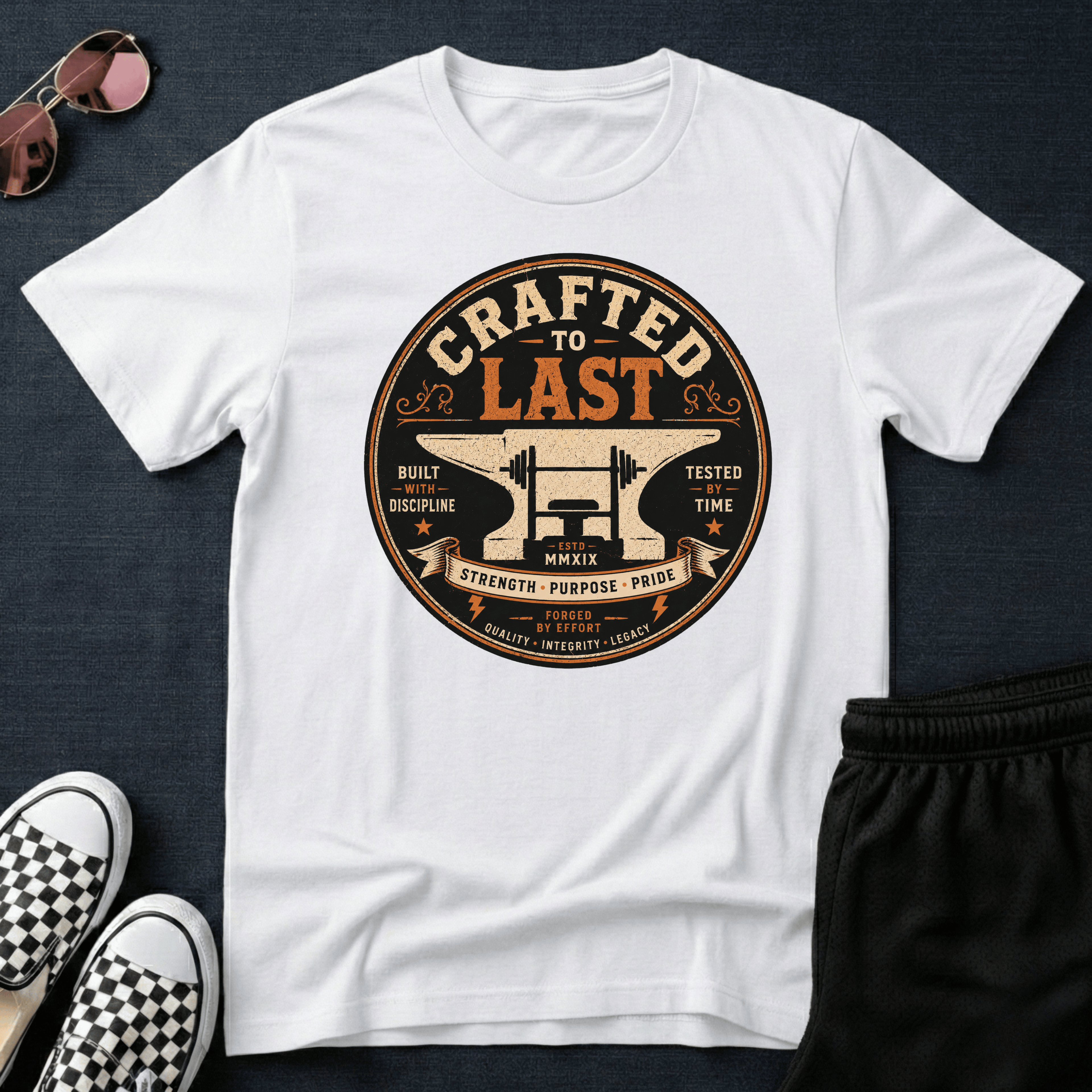 Crafted to last T-shirt