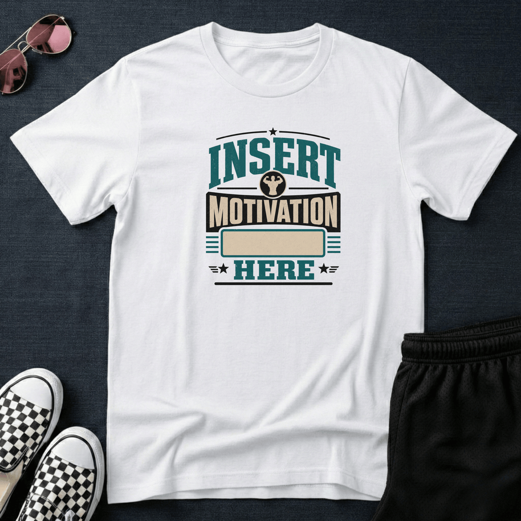 Insert motivation here T-shirt