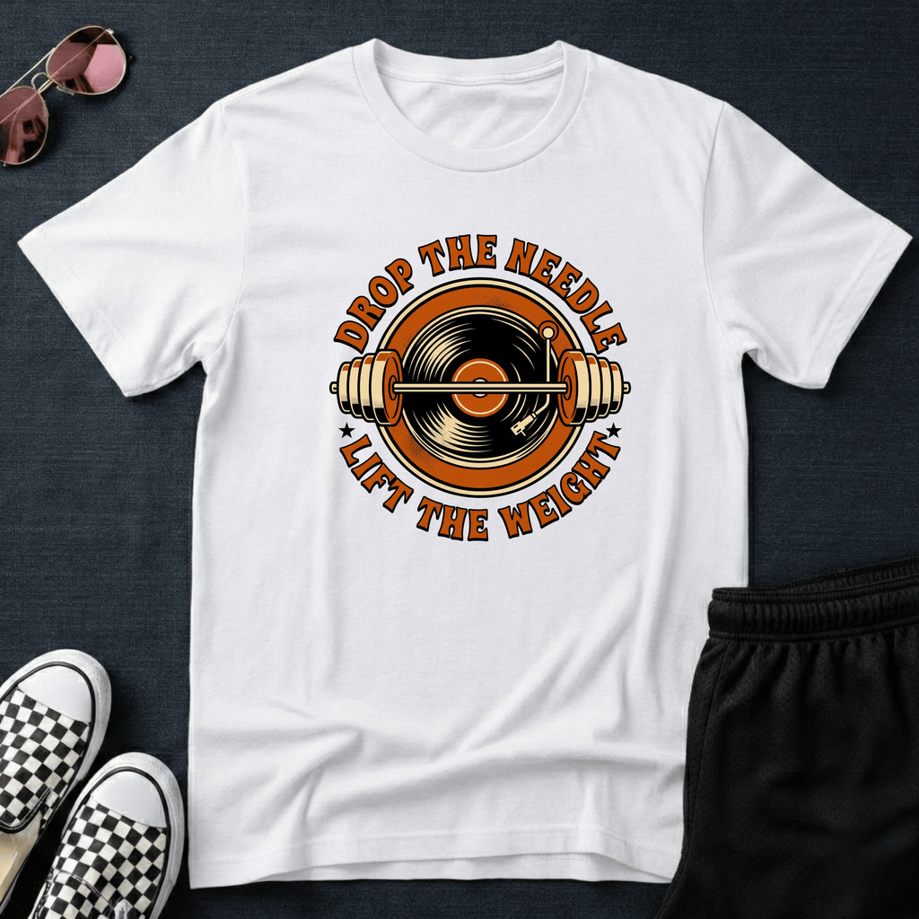 Drop the needle T-shirt