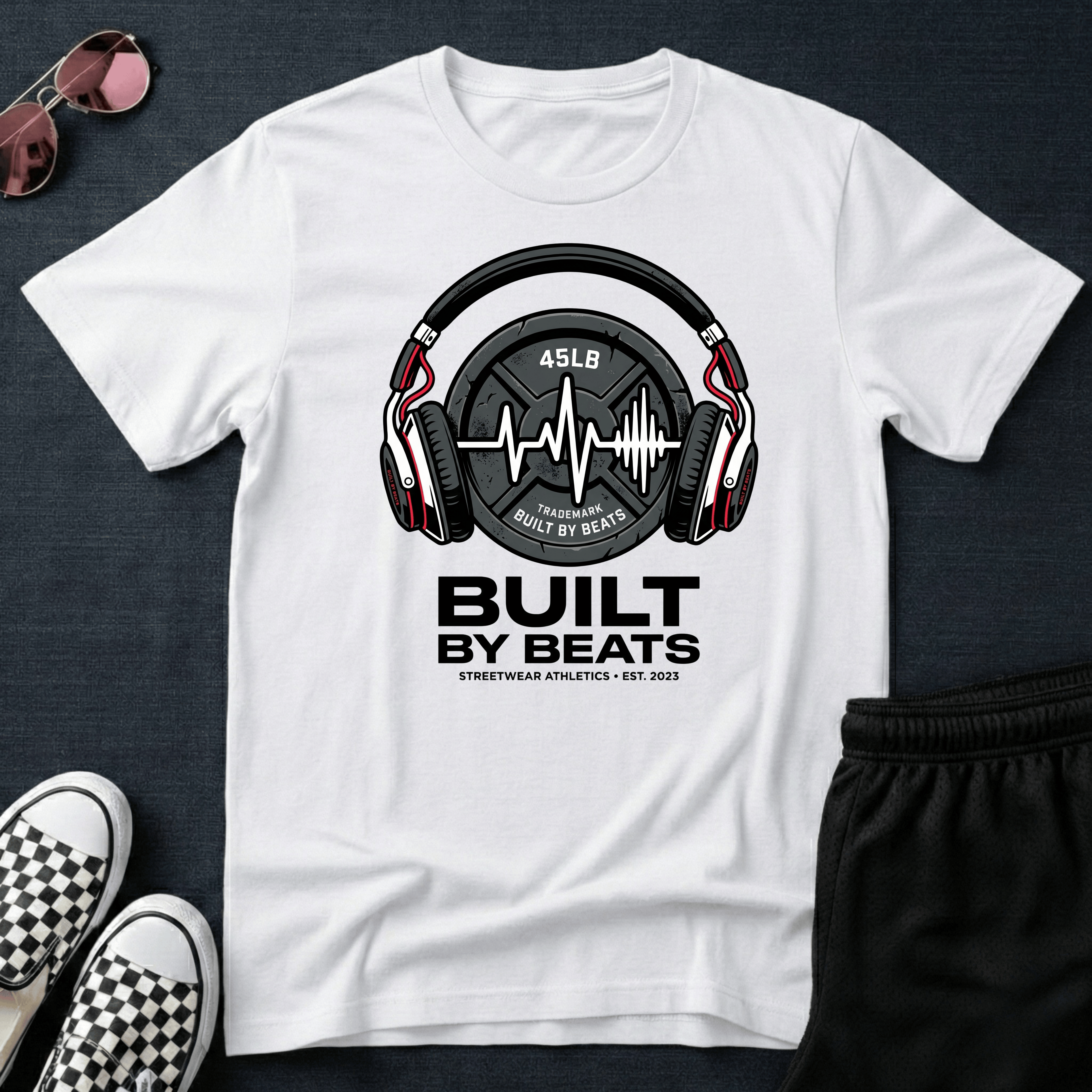 Built by beats T-shirt