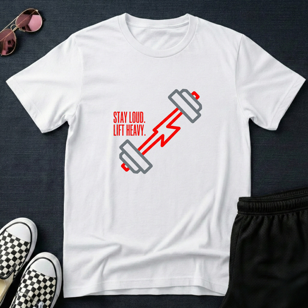 Stay loud, Lift heavy T-Shirt