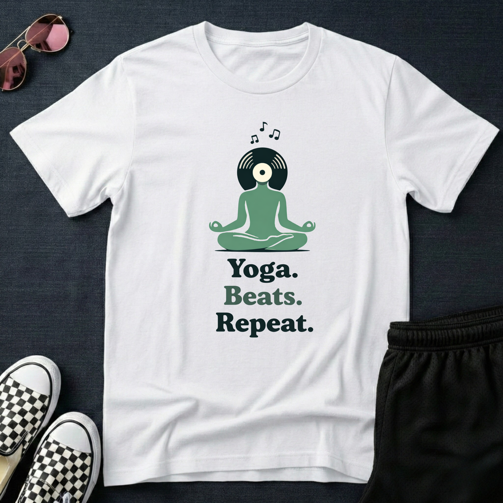 Yoga. Beats. Repeat T-Shirt