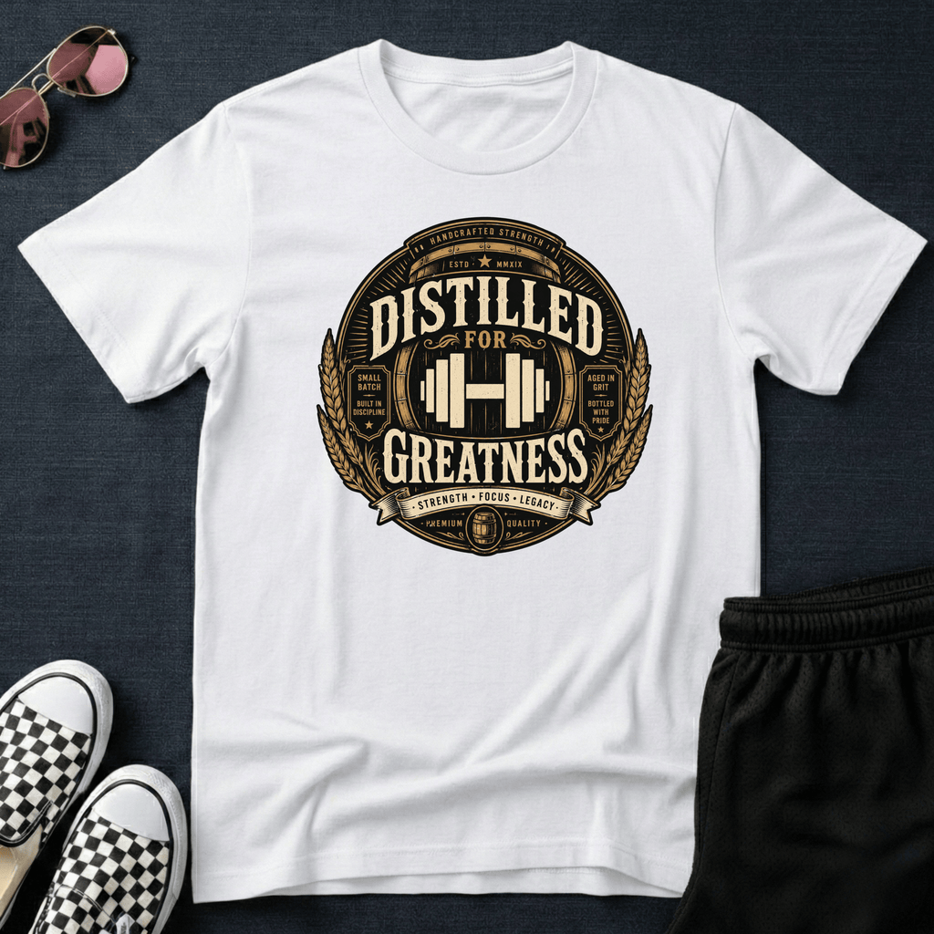 Distilled for greatness T-shirt