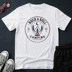 Rock & roll camping T-shirt