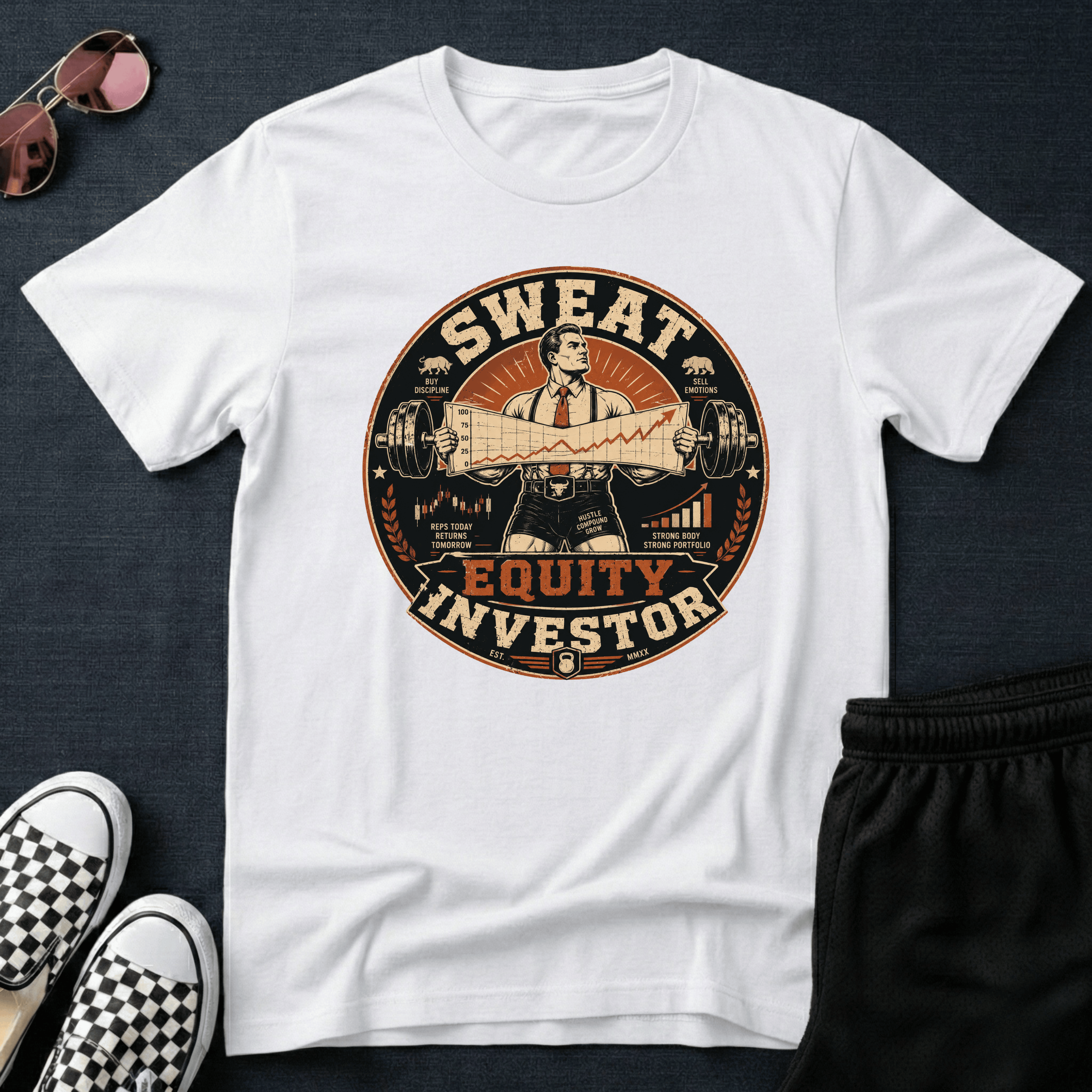 Sweat equity investor T-shirt