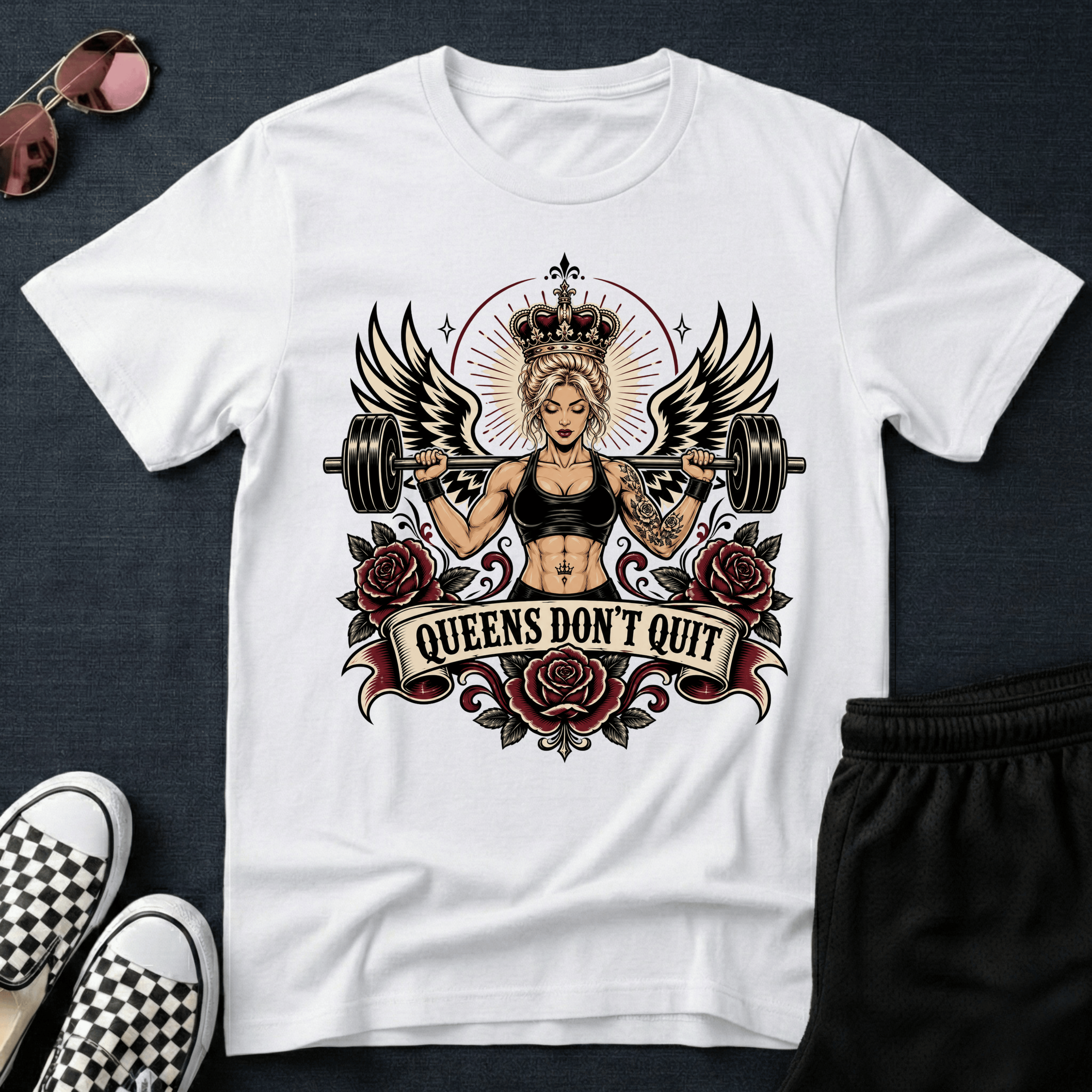 Queens don't quit T-shirt