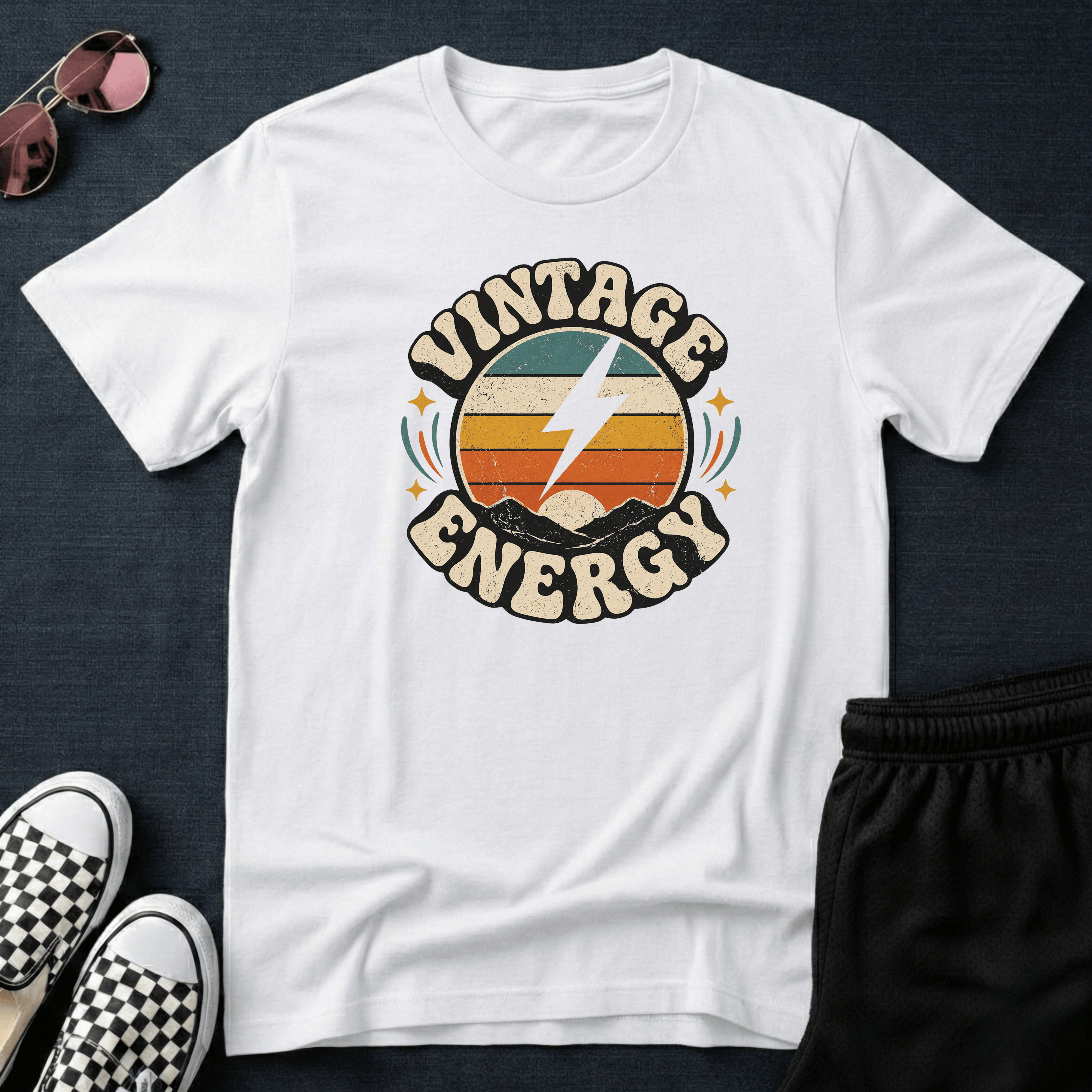 Vintage energy T-shirt