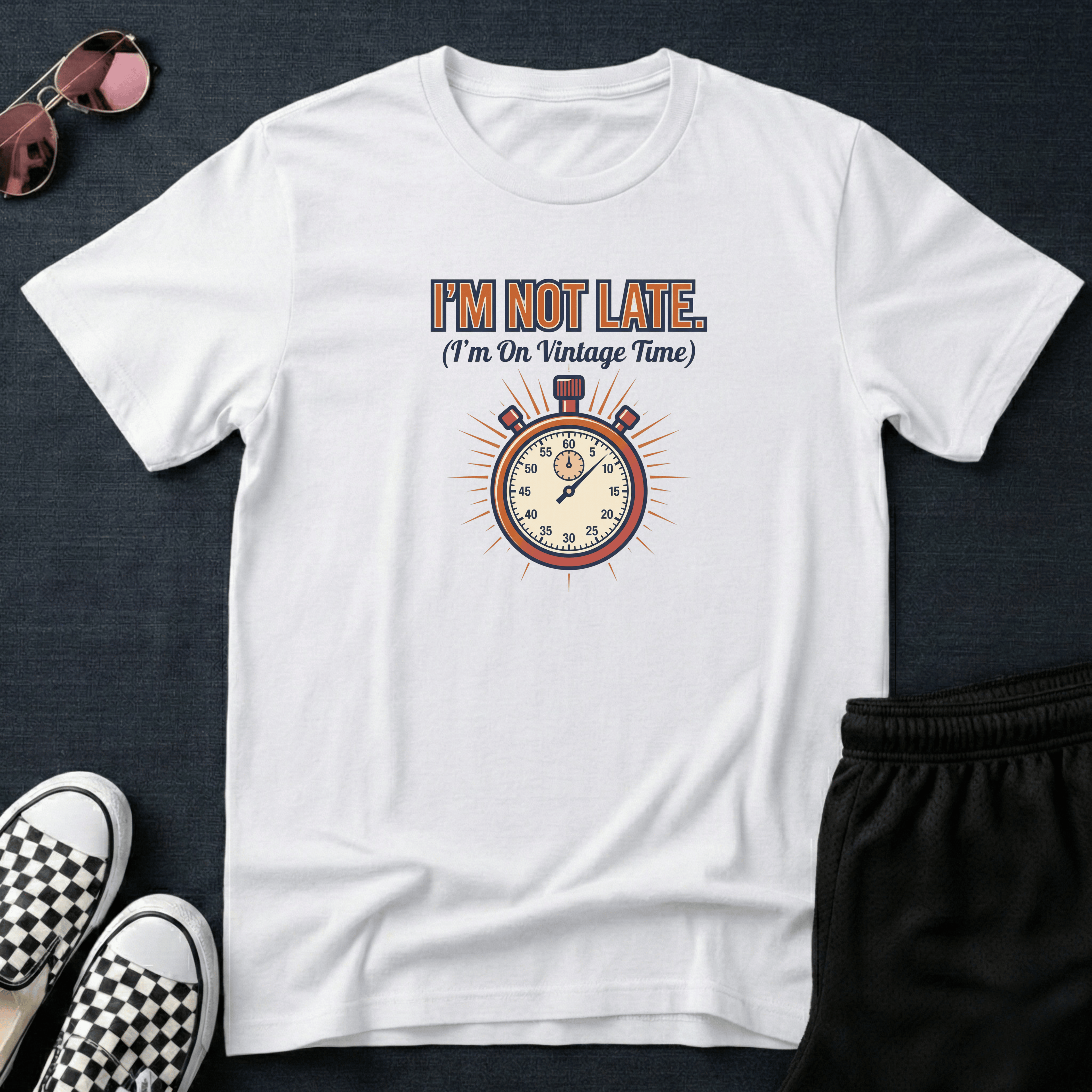 I'm not lateT-shirt