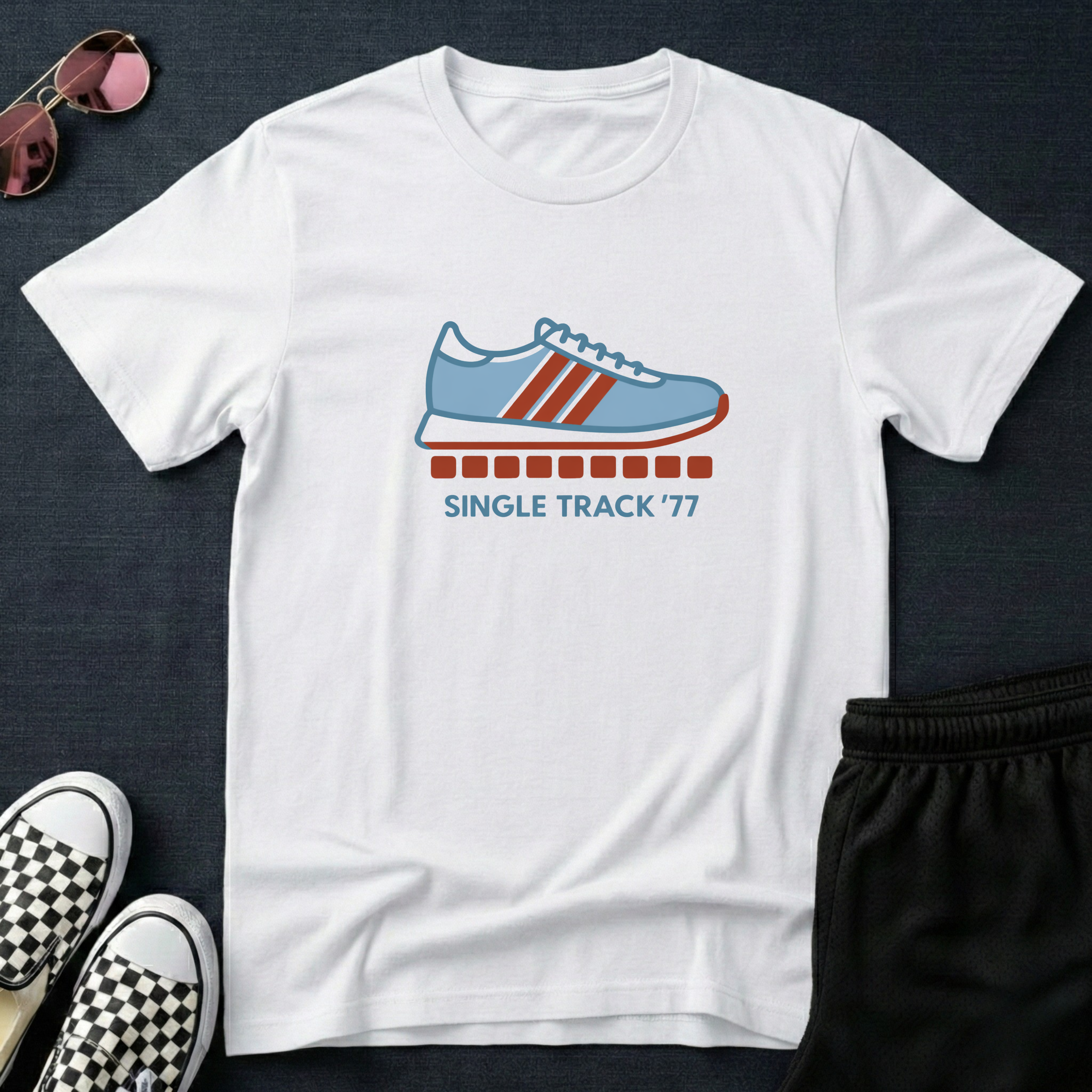 Single track 77' T-Shirt