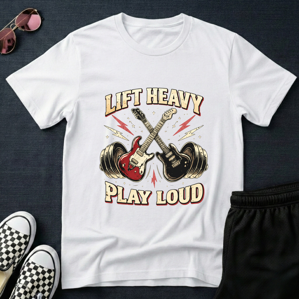 Lift heavy play loud T-Shirt