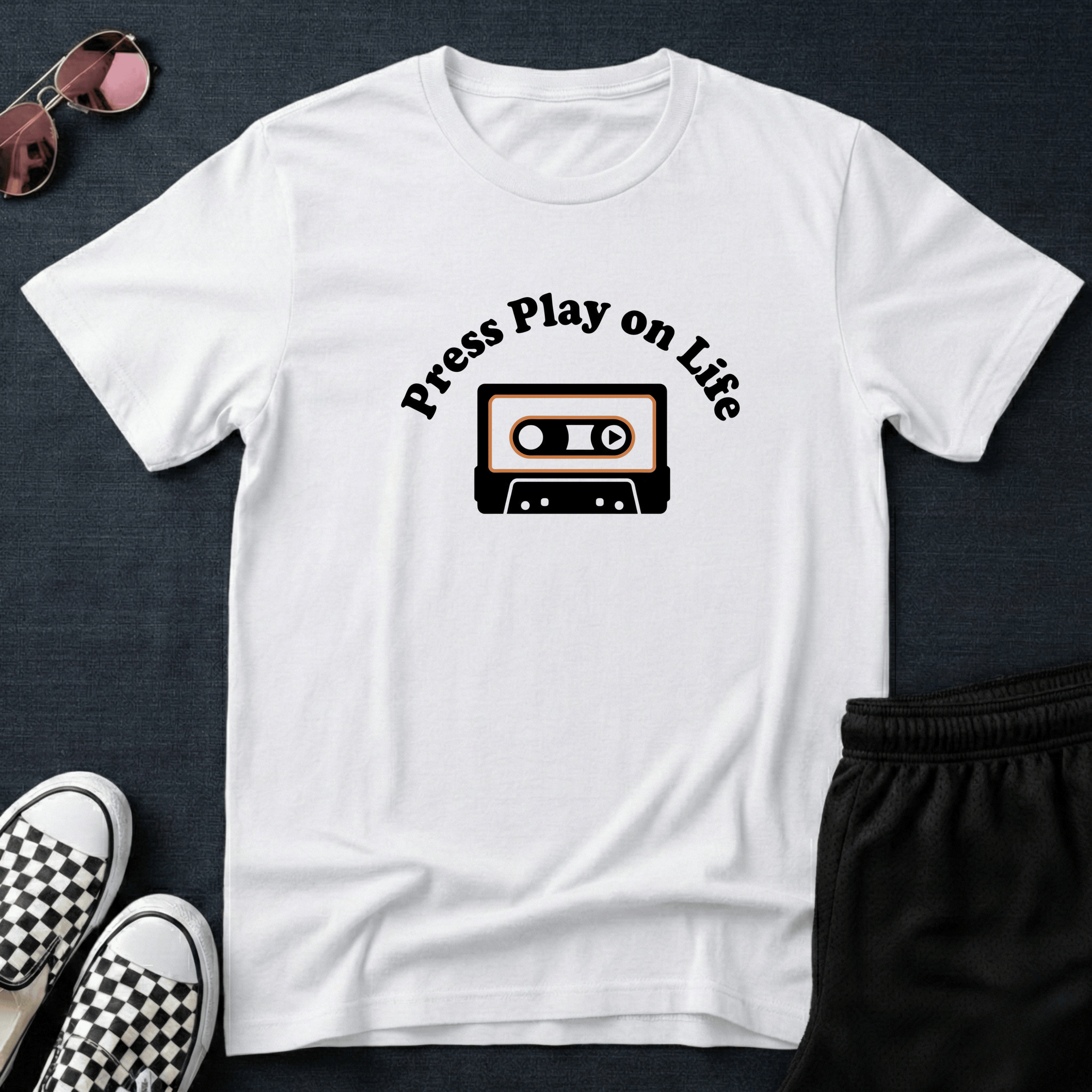 Press play on life T-shirt